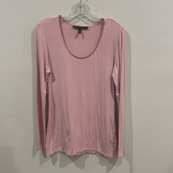 WHBM pink/ blush long sleeve top ❤️ - Picture 4 of 7